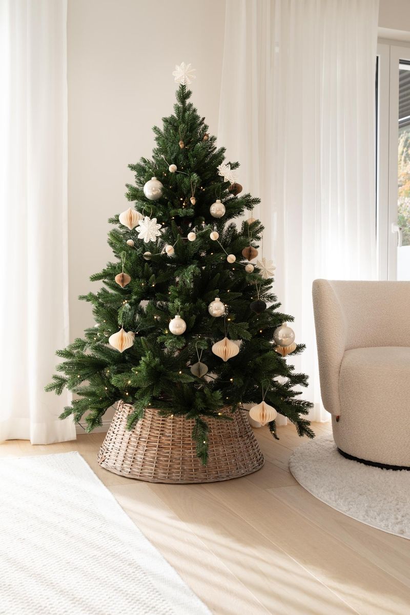 Baumrock für Weihnachtsbaum aus Rattan kaufen | 300155502567