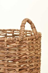 Korb Dekokorb BACINO Wasserhyazinthe Natur