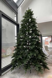Künstlicher Premium Weihnachtsbaum Nordmanntanne LED, 300 cm hoch