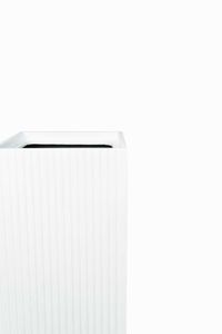 Windlicht Fiberglas CANDELA Skandiweiß