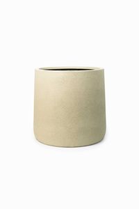 Blumentopf Pflanzkübel Fiberglas VEKRA Vesuvcreme