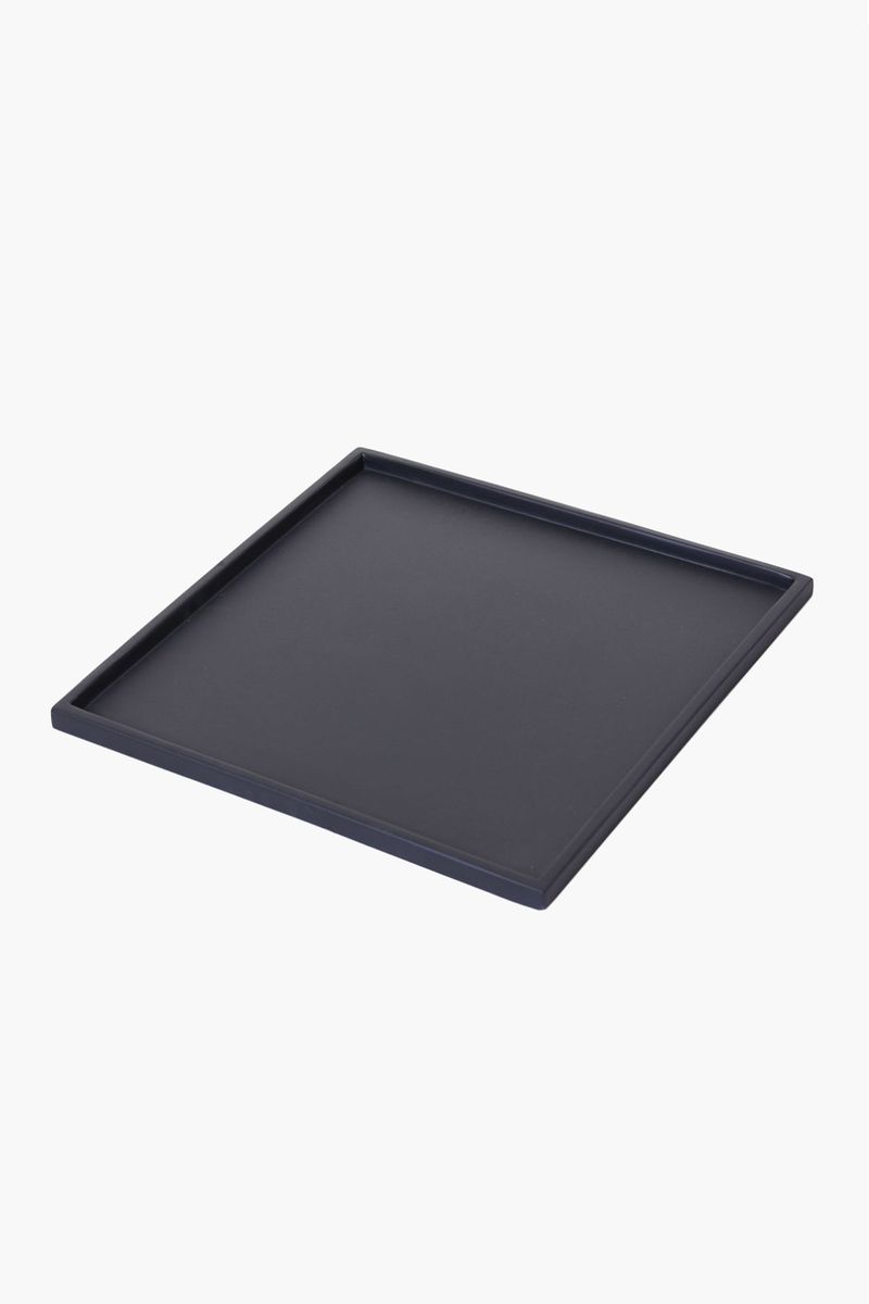 Pflanzkübel Untersetzer eckig UNDO 44x44 cm Anthrazit | 10109103044