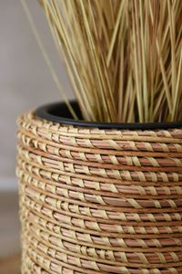 Pflanzkübel Rattan MACETA Natur