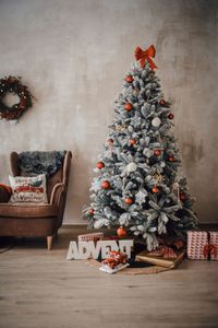 Künstlicher Weihnachtsbaum Premium Nordmanntanne mit Schnee 210 cm hoch