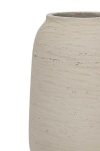 Tischvase MONTI Fiberglas 24x34 cm Beige Tischvase MONTI Fiberglas 24x34 cm Beige