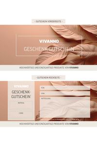 Geschenkgutschein per Post - Abstrakt
