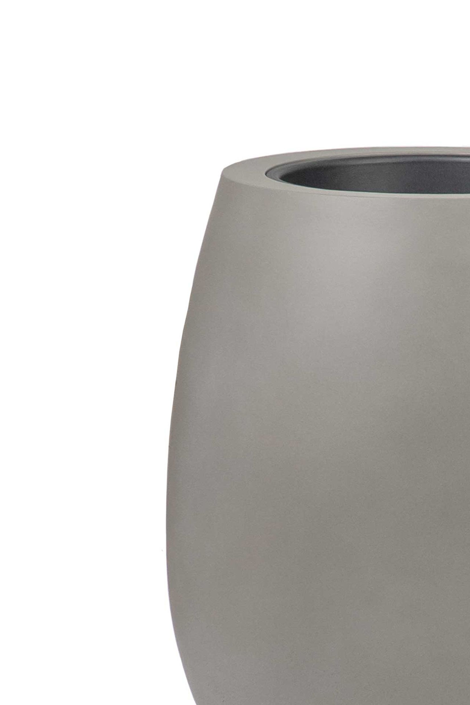 Blumentopf BALAO Fiberglas 40x50 cm Grau Blumentopf BALAO Fiberglas 40x50 cm Grau