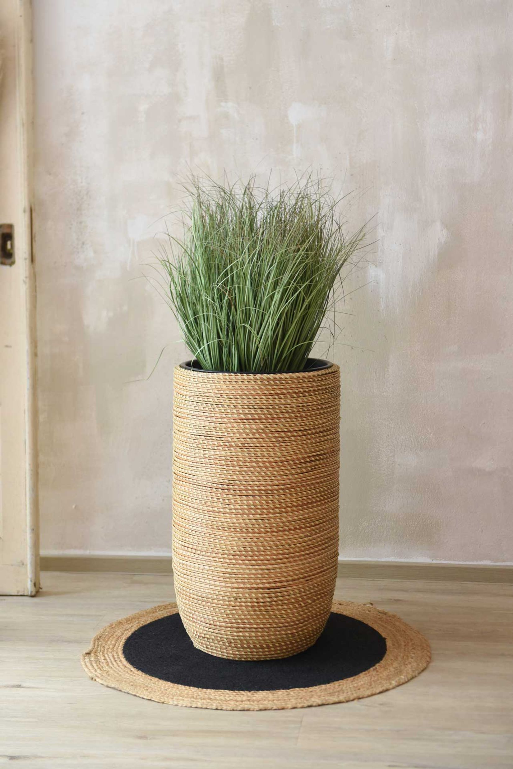 Pflanzkübel Rattan MACETA Natur