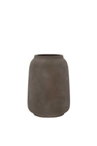 Tischvase MONTI Fiberglas 20x28 cm Braun