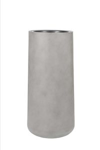 Pflanzkübel EKZITA Fiberglas 38x80 cm Grau Pflanzkübel EKZITA Fiberglas 38x80 cm Grau