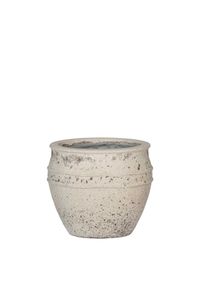 Blumentopf KALDERO Fiberzement 29x25 cm Beige