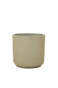 Blumentopf Pflanztopf Fiberglas CHICO Creme