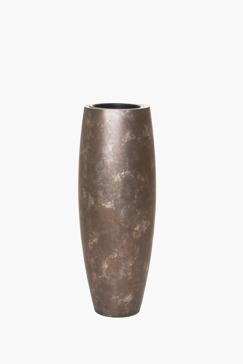 Bodenvase Blumenkübel Fiberglas MAGNUM Quarzgrau | 20206102380