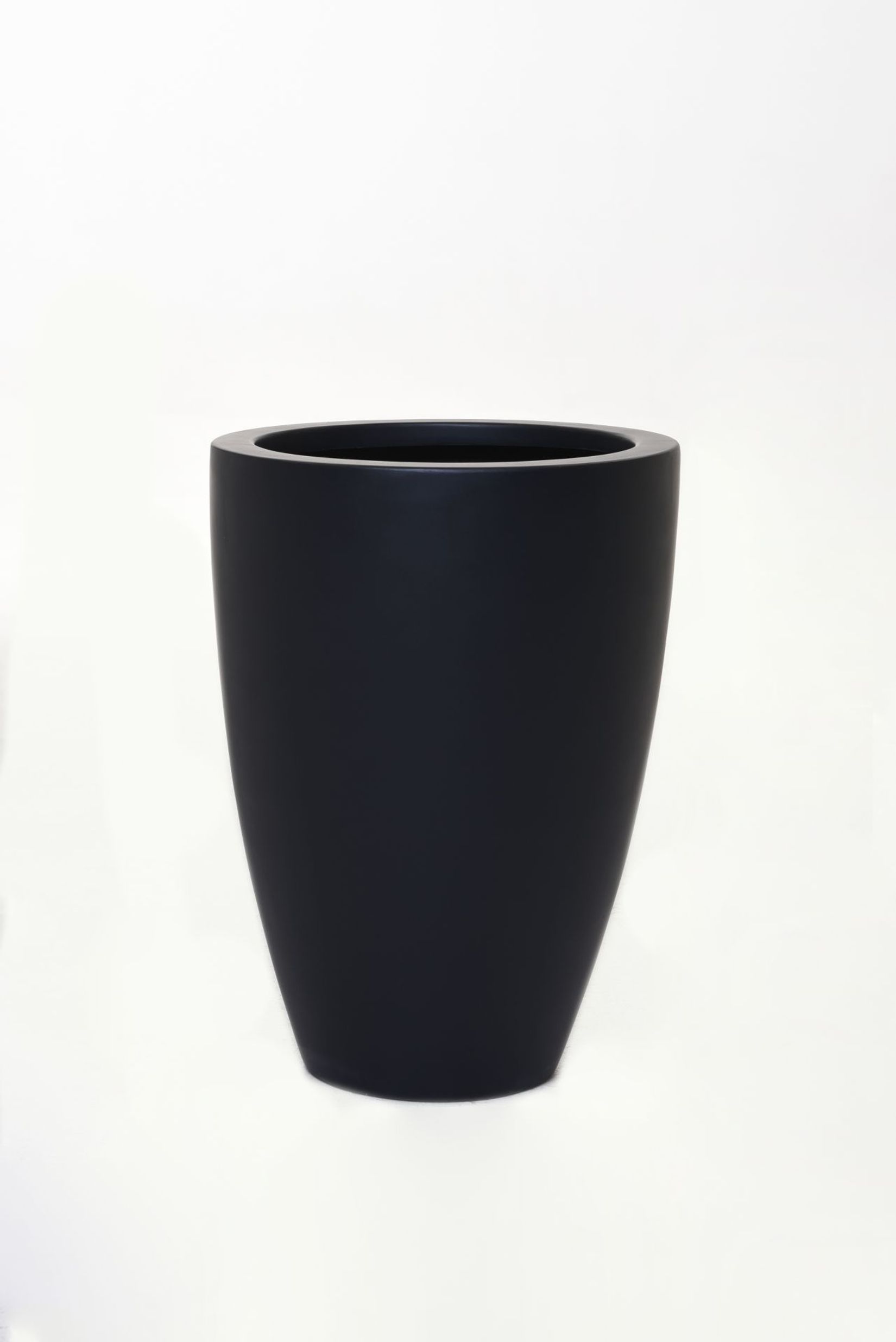Pflanzkübel Pflanzgefäß Blumenkübel Fiberglas OPALA Anthrazit