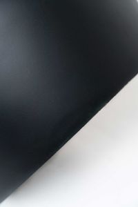 Pflanzgefäß Bodenvase SOLERIO Fiberglas Schwarz Matt
