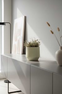 Blumentopf Pflanztopf Fiberglas NEXORA Vesuvcreme