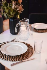 4er Set Tischset Platzset Set Seegras Polyrattan ILANA