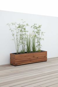 Blumenkasten Pflanzkasten Holz KAJIX mit Einsatz