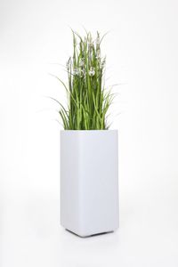 Kunstpflanze Kunstgras Gras mit weißem Fruchtstand ORPHELIA