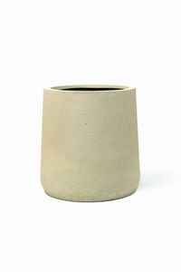 Blumentopf Pflanzkübel Fiberglas VEKRA Vesuvcreme