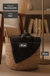 Korb DORMANTE Wasserhyazinthe Natur