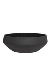 Pflanzschale Dekoschale Fiberglas SKRELLE Vulkangrau