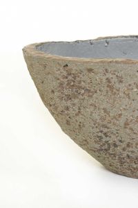 Pflanzschale Blumentopf Fiberzement BARCO Erdgrau