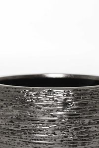 Pflanztopf POTTA Fiberglas 31x13 cm Silber