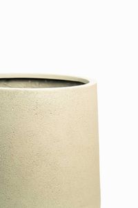 Blumentopf Pflanzkübel Fiberglas VEKRA Vesuvcreme