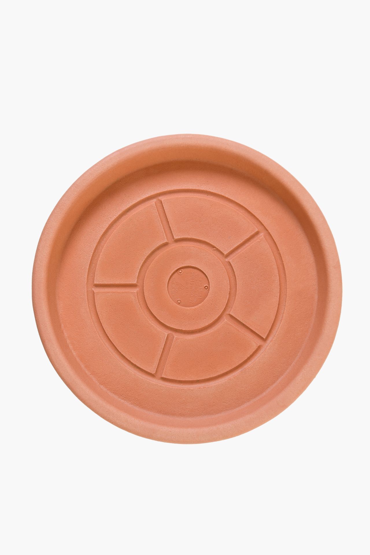 Pflanzkübel-Untersetzer Round – 49 Cm Durchmesser, Terracotta-Farbe, UV-beständig