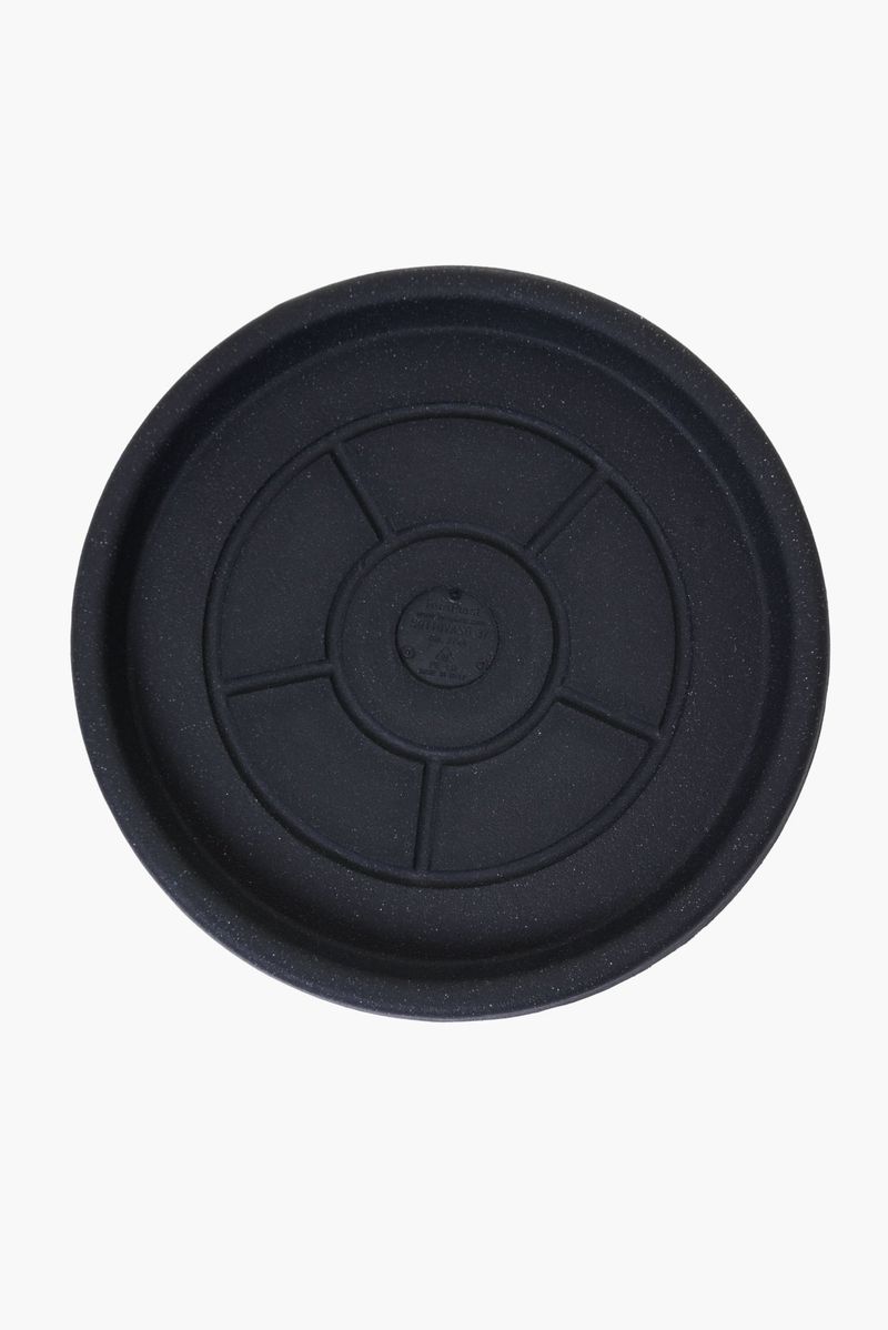 Untersetzer für Pflanzkübel rund PLATO Anthrazit | 5x50 cm | 2415050032