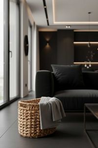 Korb Dekokorb WODA Wasserhyazinthe Natur Korb Dekokorb WODA Wasserhyazinthe Natur