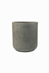 Blumentopf Pflanztopf Fiberglas CHICO Vesuvgrau