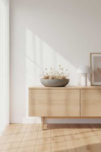 Pflanzschale Blumenschale Fiberglas PLANA Skandigrau