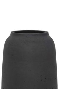 Tischvase MONTI Fiberglas 20x28 cm Anthrazit
