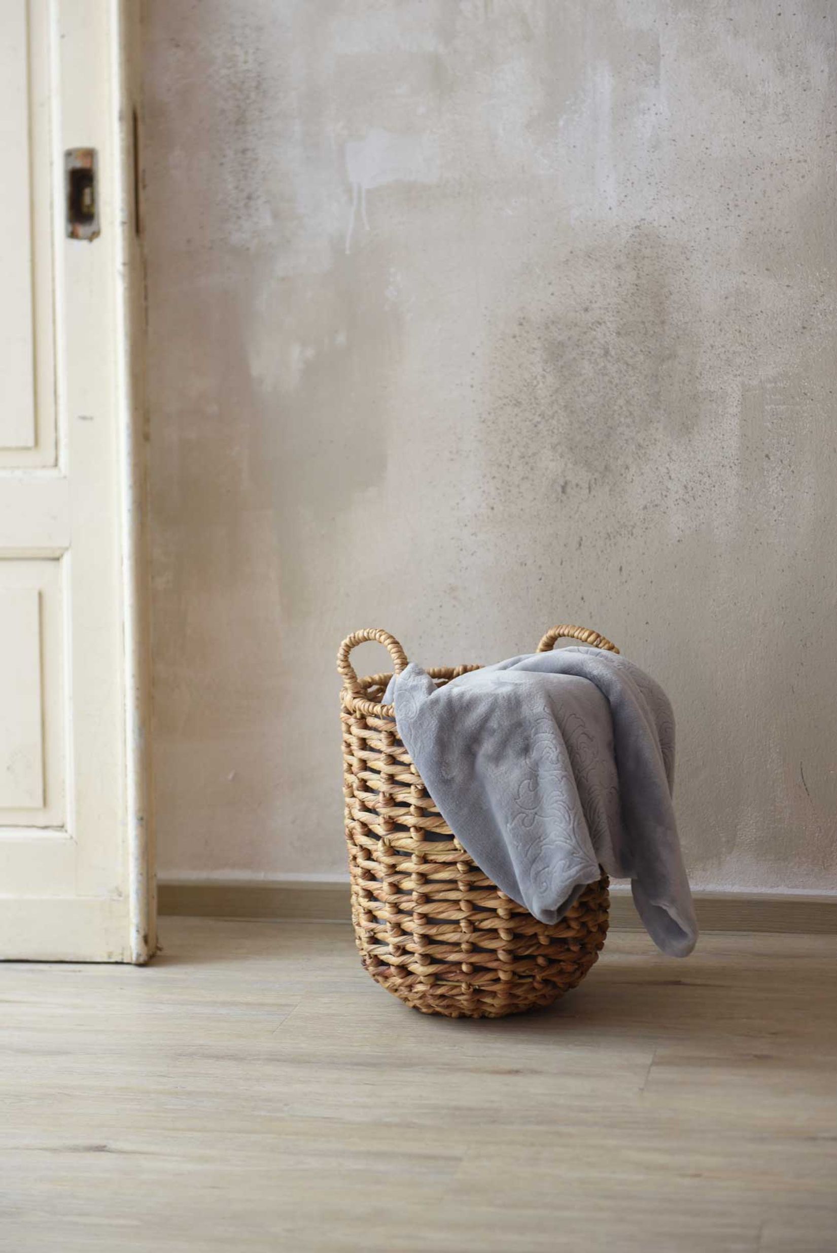 Korb Dekokorb BACINO Wasserhyazinthe Natur