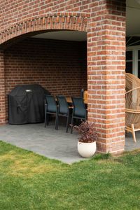 Pflanzkübel Blumentopf Fiberglas RAFIOT Creme