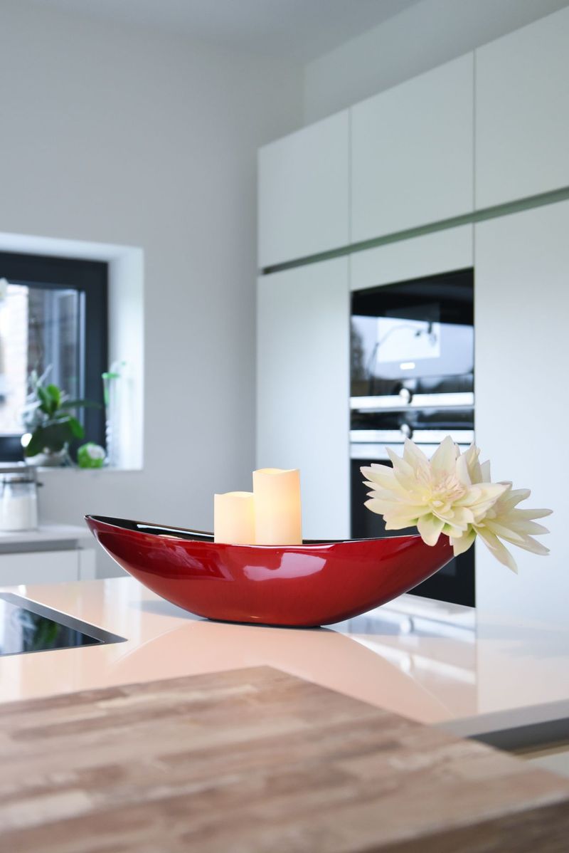 couchtisch weiß mit holz Moderner runder aus Hebetop und 2 Schubladen von Nesnesis, und Natur｜Homary Design:Kirschblüten