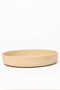 Pflanzschale Dekoschale Fiberglas ORYVEN Arbanecreme