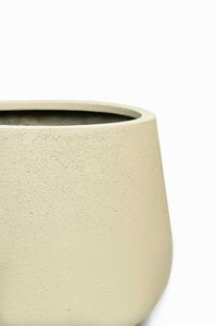 Blumentopf Pflanztopf Fiberglas GIRAR Vesuvcreme